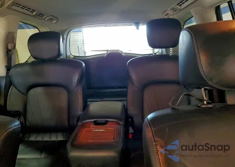 2017 Infiniti Qx80 Base z USA, uszkodzony, nr VIN JN8AZ2NF5H9643670